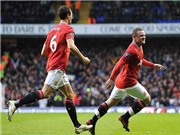 Bóng đá anh, ngoại hạng anh, lịch thi đấu euro 2012, Tottenham 1-3 M.U: "Vía" M.U lại bóp nghẹt Spurs